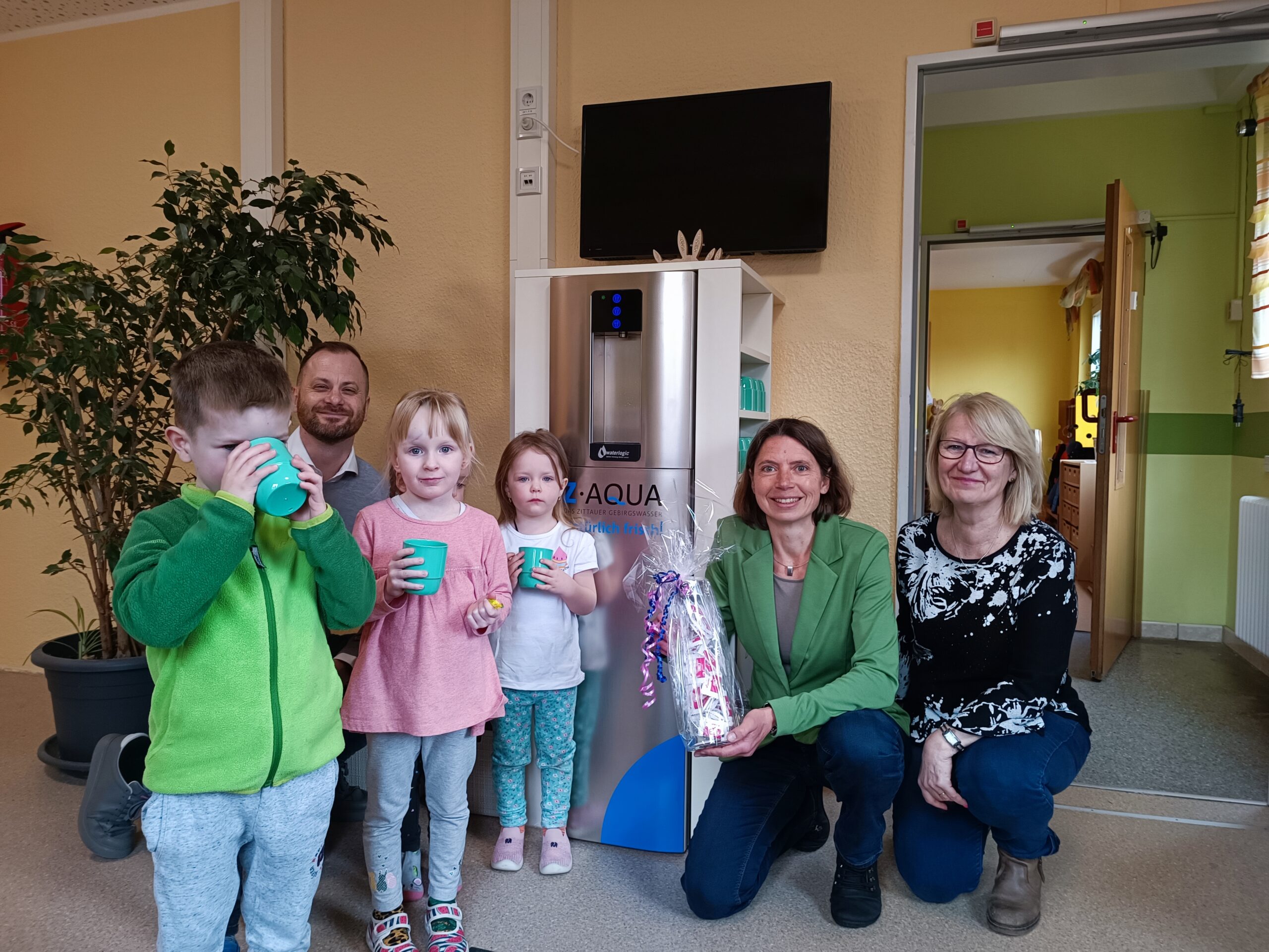 ZAqua Wasser aus erster Hand für unsere Blumenkinder gernegroß