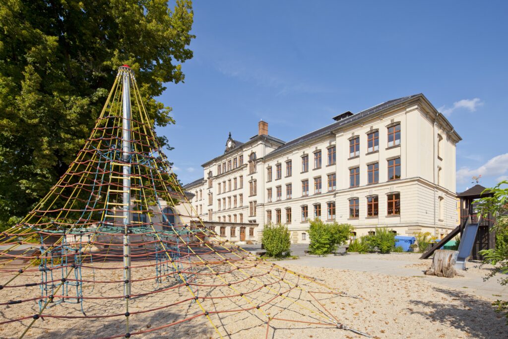 Außenansicht Hort Lessing Grundschule Zittau